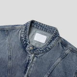 LEGACY CURVED CUT OFF DENIM JACKET