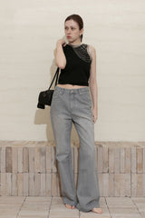 ALL-DAY SLEEVELESS TOP_BLACK