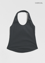 [MADE] Koki Dot Holter Sleeveless