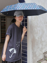 Rainy T-shirt - Deep navy
