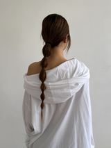 wrap skirt + pleats pants