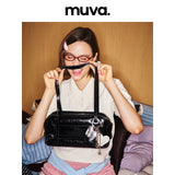 muva. ドンダン オイルワックスレザー ショルダーバッグ