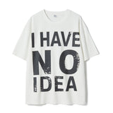 Untitled No Idea Pigment Wash Short Sleeve Off White