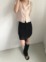 ソフィーレイヤードミディスカート