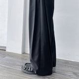 Relaxed Pleat Wide Trousers