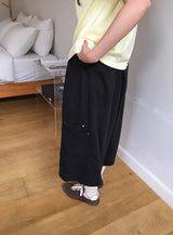 [unisex] ニニンポケットバミューダバンディングパンツ