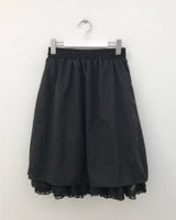 ノベールポルカドットフリルスカート(2color)