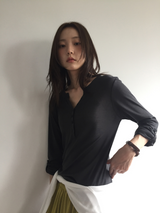 Double-way long sleeve (4color)