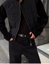 [F/W] ベルベットクロップパディンカーディガン(2color)