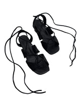 summer strap heel