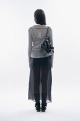 Summit see-through layered skirt