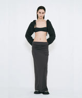 MUFFLER KNIT CARDIGAN 