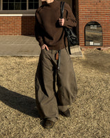 OVRUNE Panel Curved Cotton Pants