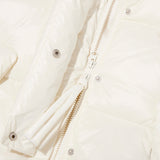 ARCH CHERRY CROP DOWN VEST [IVORY]