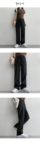 【S-3XL】バディン スパンデックス サマークールデニム ベンダブルパンツ