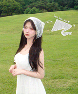 Ranit Lace Triangle Headscarf
