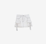 Arucco Belt Cotton Skirt