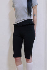 Olenna frill capri leggings shorts