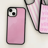 グロッシーグラスバンパーケース (pink)