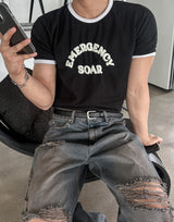 ソーダピンガーショートスリーブTシャツ