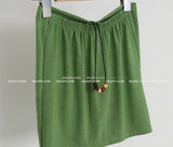 Woodball Halterneck Shirring Tube Top