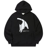 'パウウォウキャット' フーディーブラック