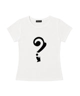 Symbol printing tee - ivory