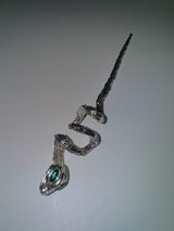 Snake ornamental hairpin