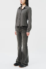 (W) Petti Low Bootscut Denim (2color)
