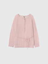 HAIRY DIA SHEER KNIT PULLOVER 