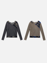 Mode Slim Fit Check Pattern Hoodie (2c)
