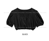 ムセレースパフクロップショートスリーブ