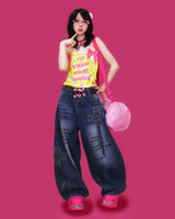 psycho ribbon sleeveless