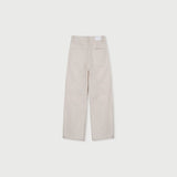 Mild pintuck wide pants