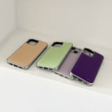 luminary green epoxy silver bumper case