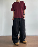 ウェザークロップワッフルショートスリーブTシャツ