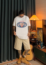 [ VirStyle Original ] INKKI Canvas Carpenter Shorts 4COLOR