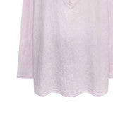 Awning Deep V-Neck Long Sleeve