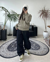 Harvey Knit Mix MA-1 Jacket