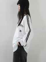 (UNISEX) 89 Line Long Sleeve T-shirt
