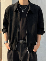 Fidel Seam Suede Jacket (3 colors)