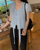 Maki tie blouse