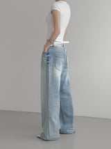 Lien Eyelet Henley Neck Open Crop Top