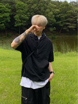 Future Nylon String Short Sleeve Anorak 3C