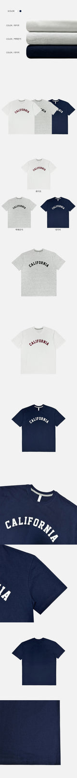 [S/S] シンプルロゴハーフTシャツ(3color)