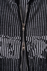 SH Rup Knit Hood Zip-up (2C)
