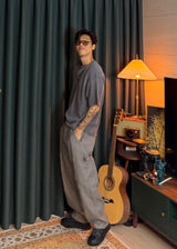 [ VIR Style Original ] Damage Canvas Carpenter Pants 4COLOR