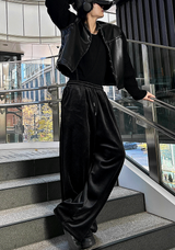 warm velvet pants