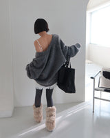 Strap fur leg warmer
