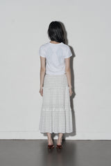 long cc skirt (white)